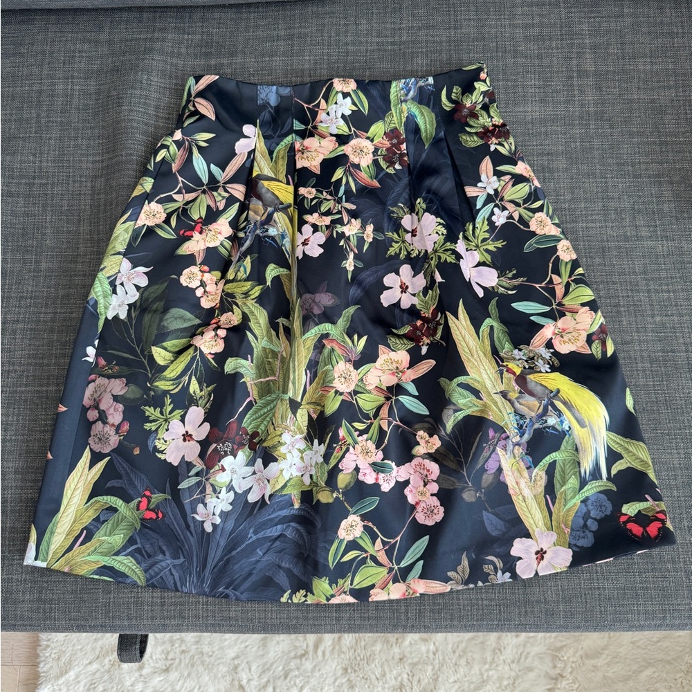 NWT H&M Summer Floral Print Skirt